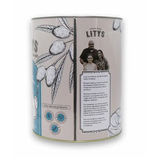 Litys Olive Oil & Sea Salt Chips, 18 oz