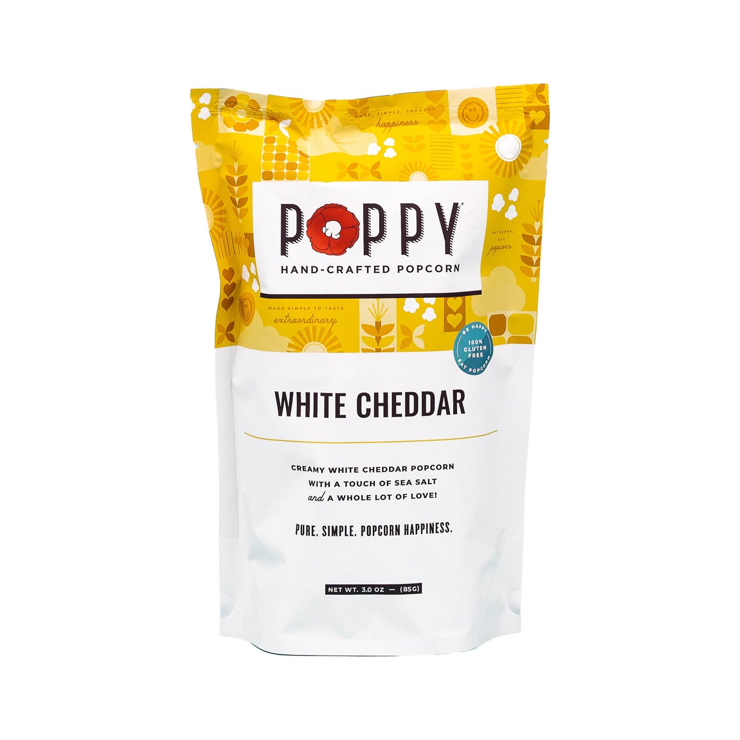 White Cheddar and Asheville Mix Artist Popcorn (Pack of 2)