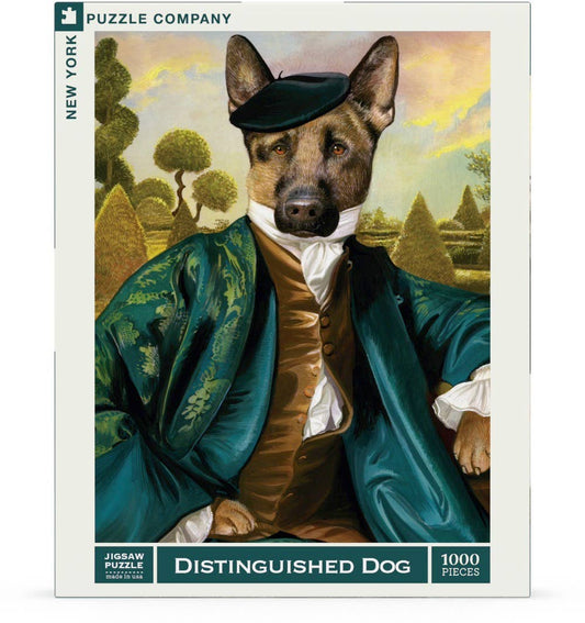 Distinguished Dog - 1000 Piece Jigsaw Puzzle