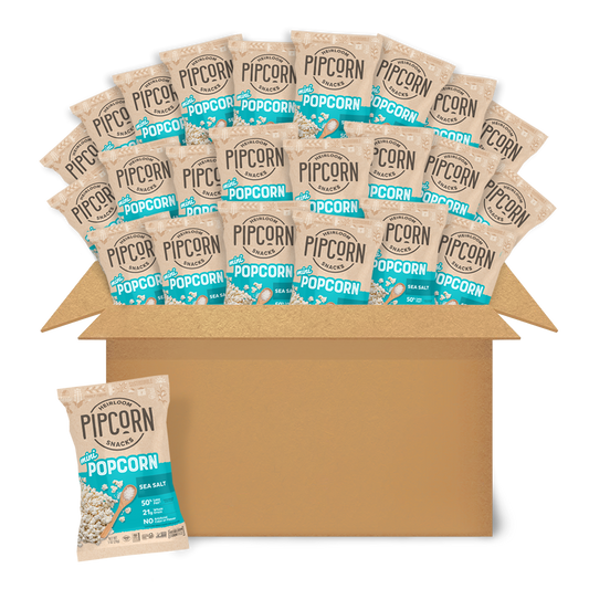 Sea Salt Mini Popcorn 1oz Single-Serve (24 Bags in 1 Case)