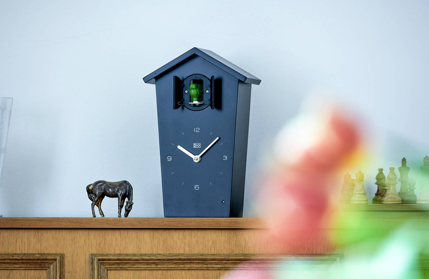 KOOKOO Bird House in Black