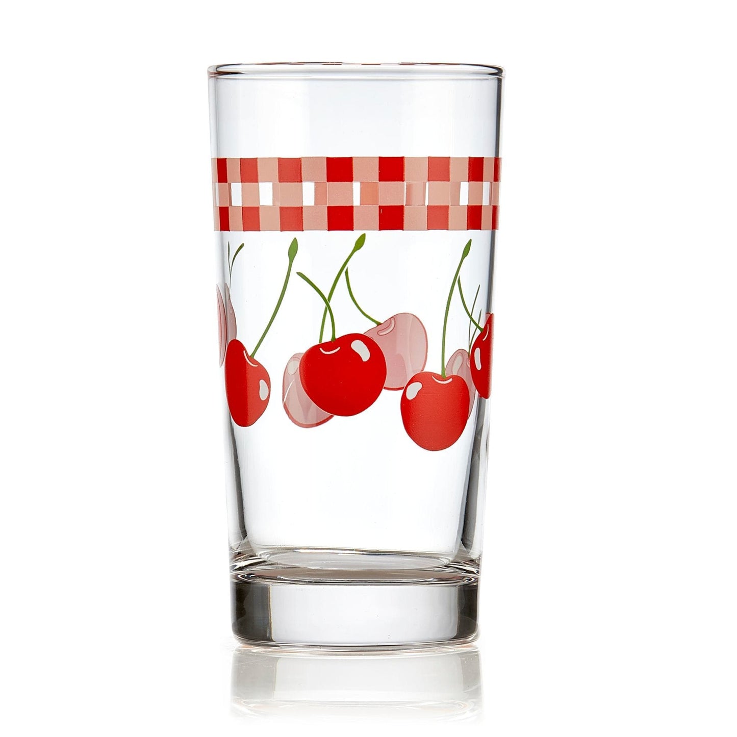 Libbey Vintage Juice Glasses, 11-ounce, Assorted, Set of 4