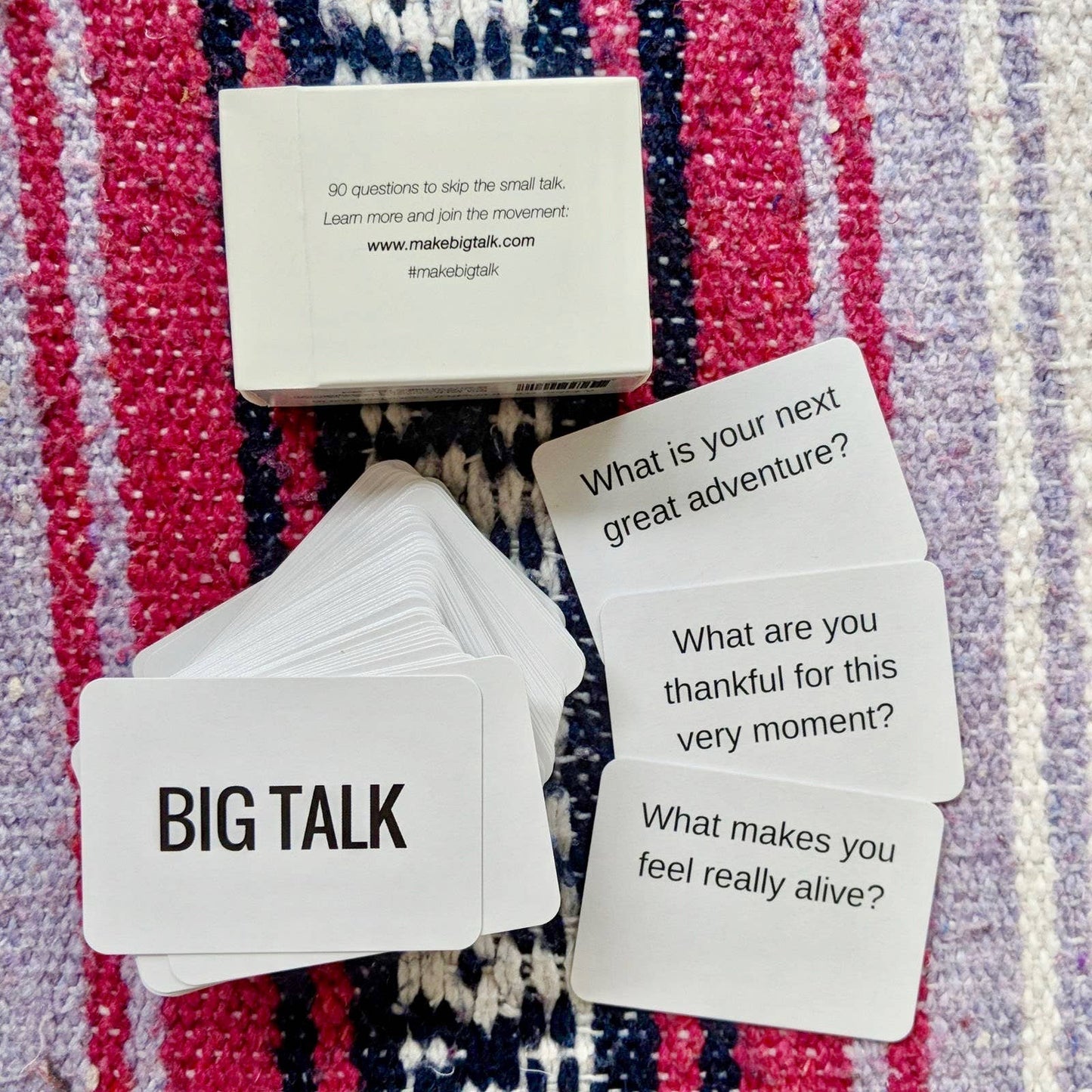 Big Talk Question Card Game