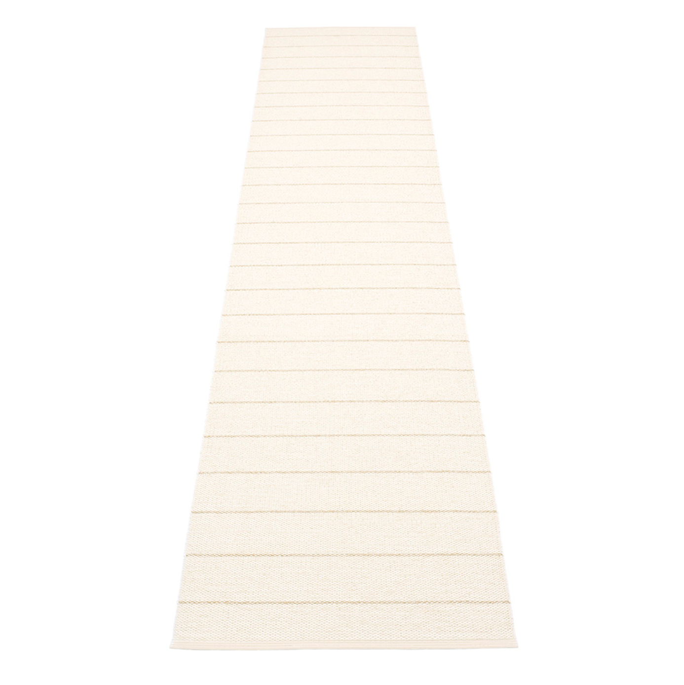 Sag Harbor Plastic Floor Mats Vanilla/Beige Metallic