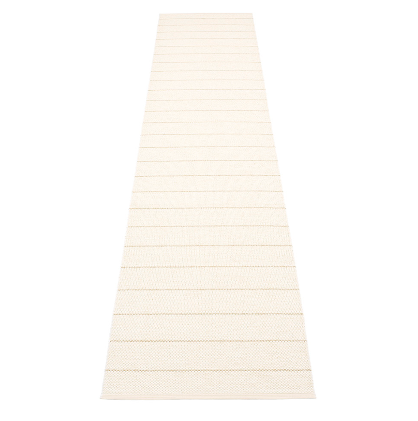 Sag Harbor Plastic Floor Mats Vanilla/Beige Metallic