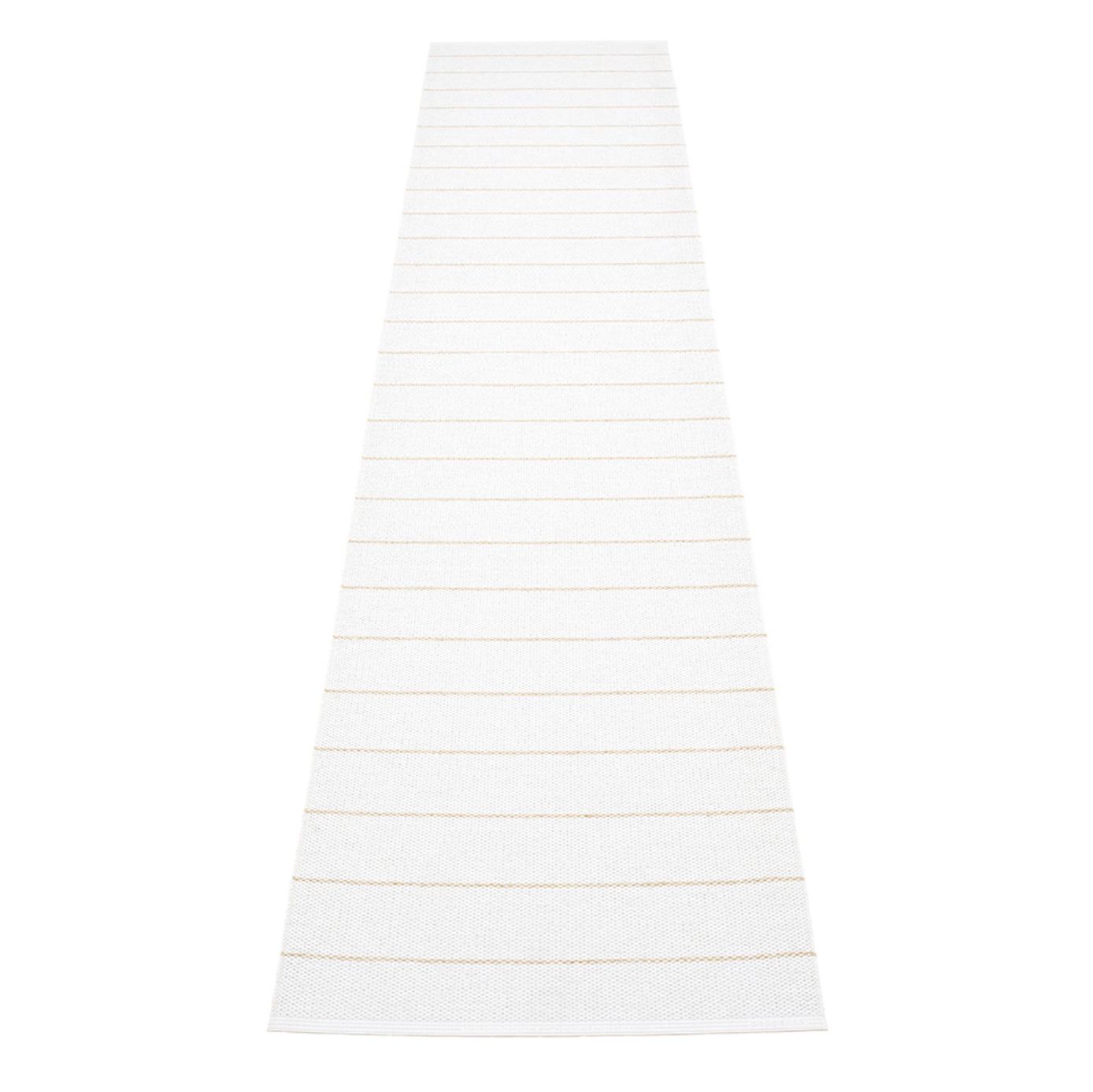 Sag Harbor Plastic Floor Mats Vanilla/Beige Metallic
