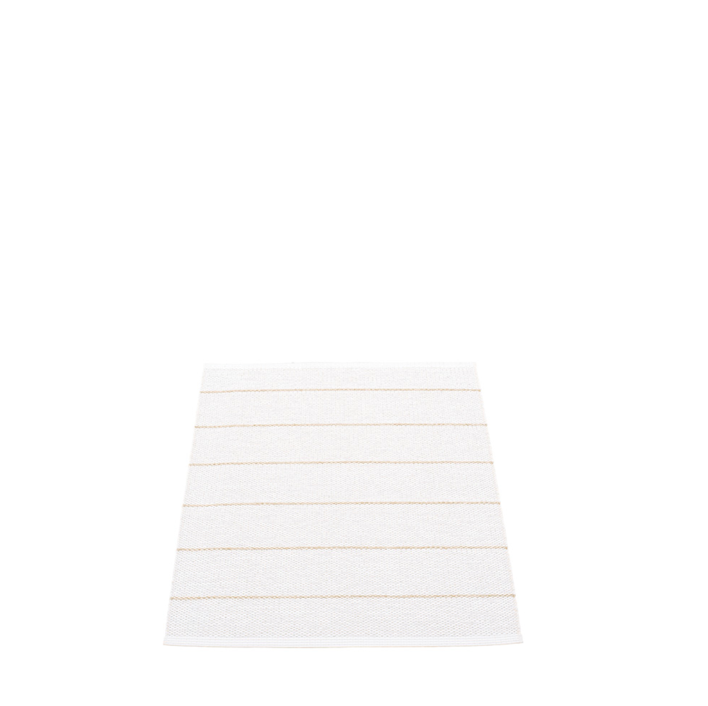Sag Harbor Plastic Floor Mats Vanilla/Beige Metallic
