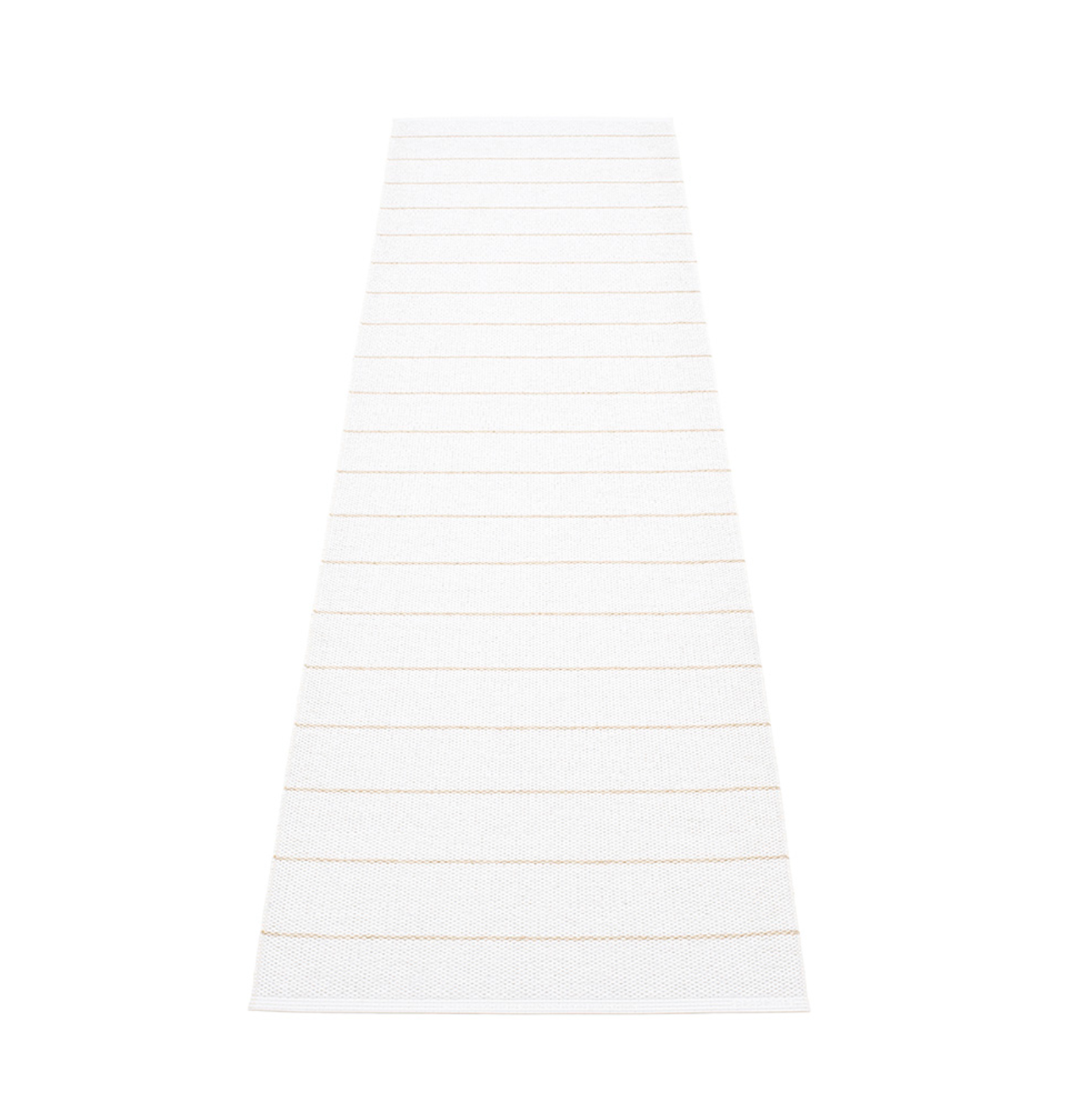 Sag Harbor Plastic Floor Mats Vanilla/Beige Metallic