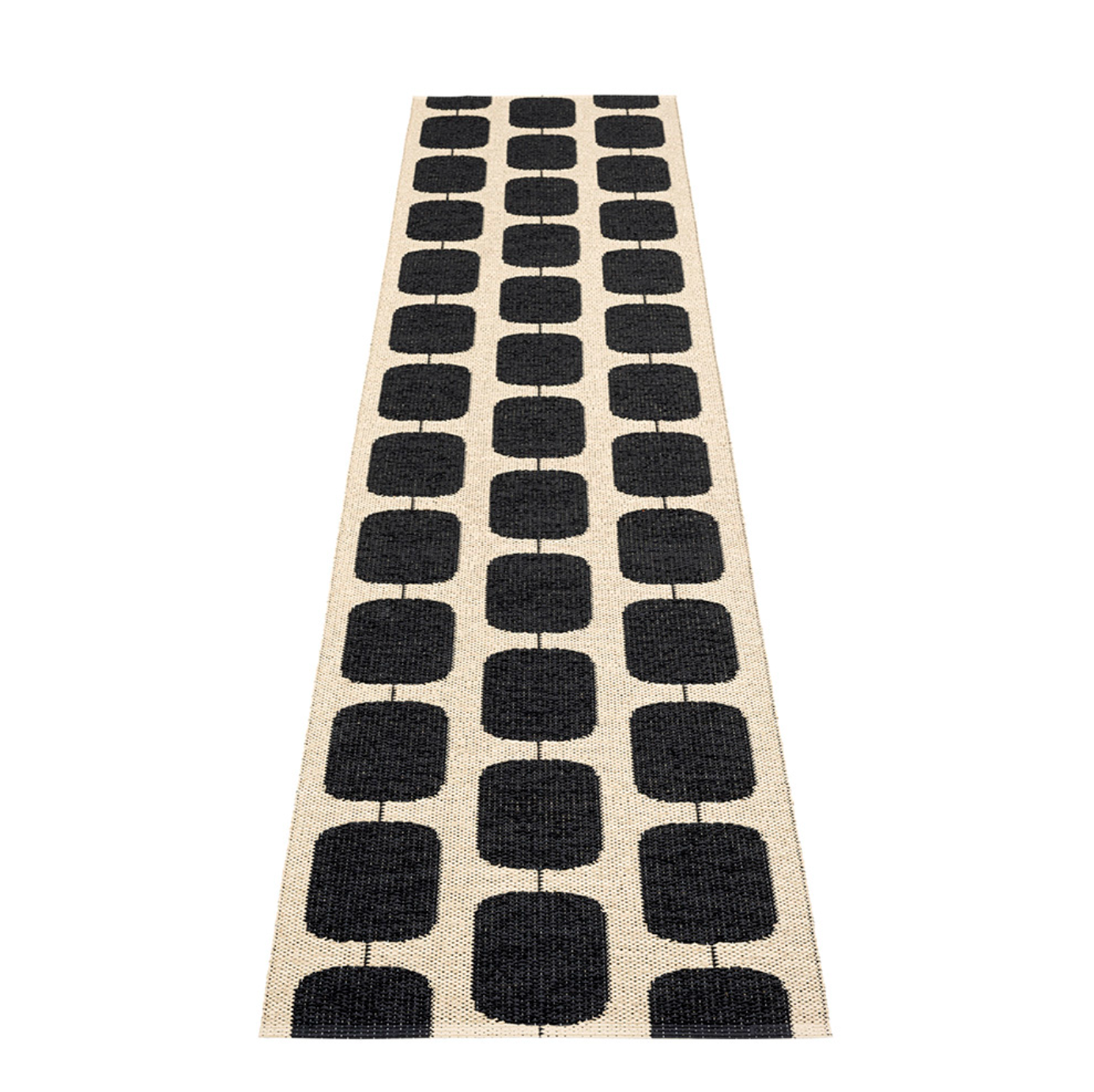 Ditch Plains Plastic Floor Mats Warm Black/Cream