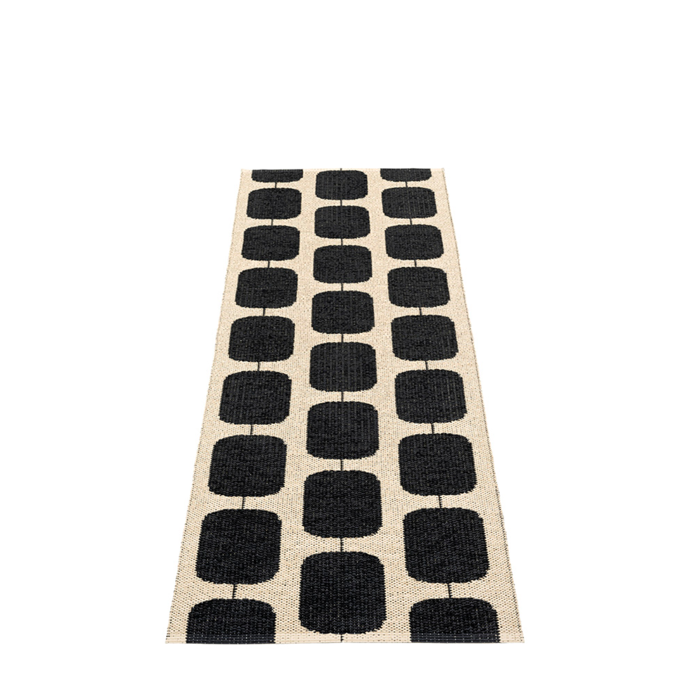 Ditch Plains Plastic Floor Mats Warm Black/Cream
