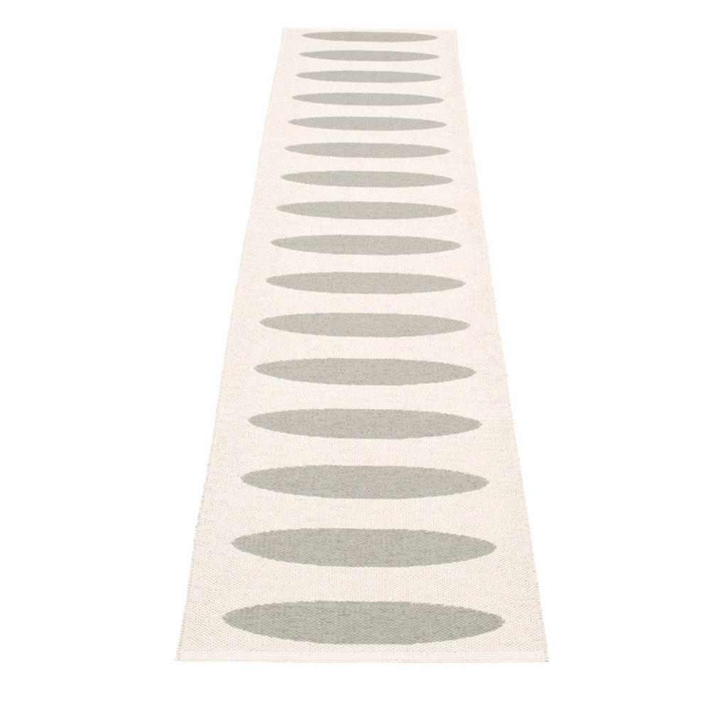 Lazy Beach Plastic Floor Mats Warm Grey/Vanilla