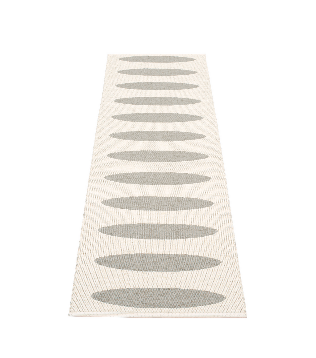Lazy Beach Plastic Floor Mats Warm Grey/Vanilla