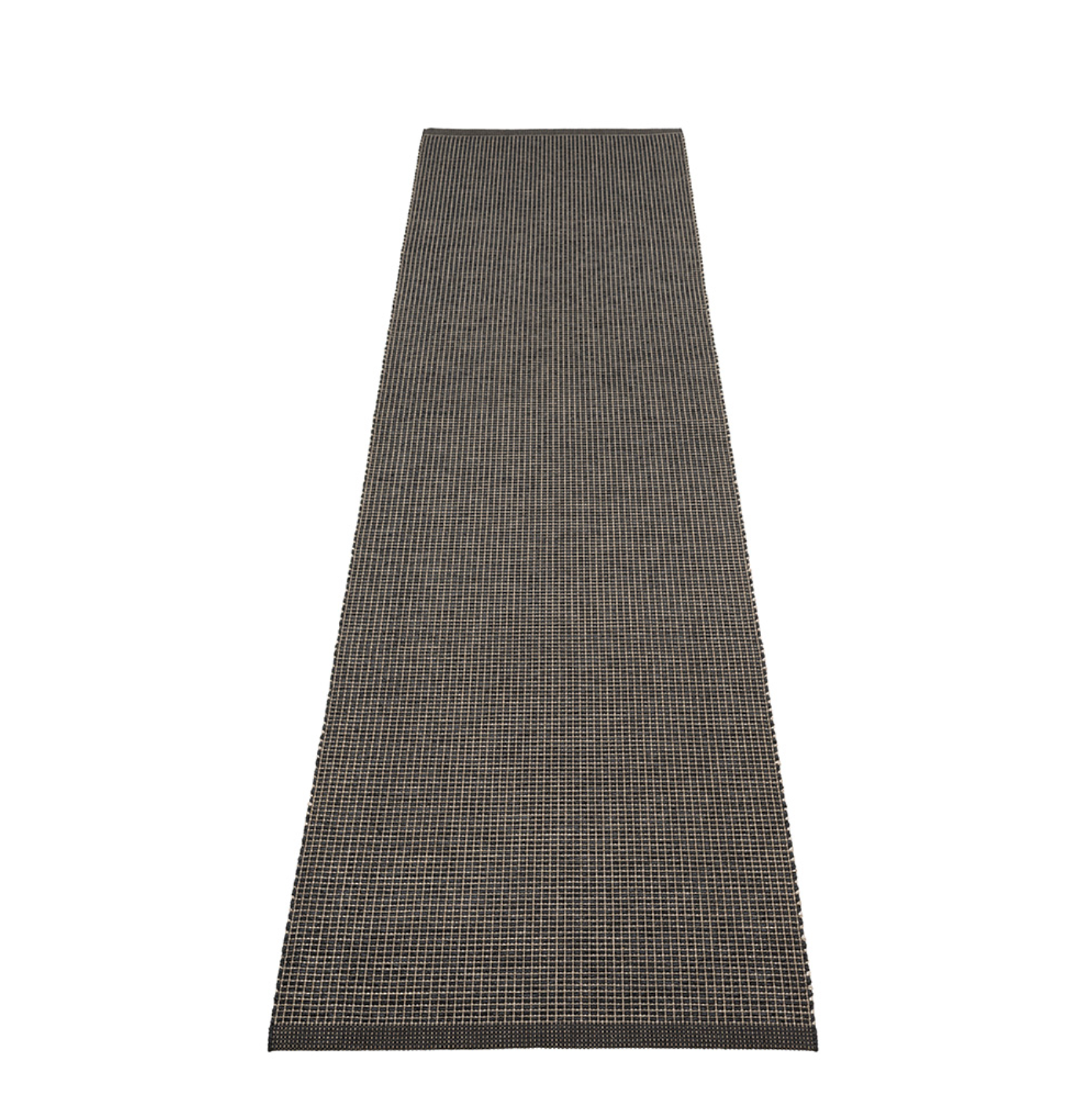 Flying Point Plastic Floor Mats in Black Linen Metallic