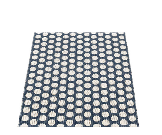 Further Lane Plastic Floor Mats Dark Blue/Vanilla/Warm Grey Stripe