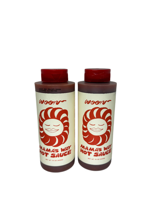 Woon Mama's Way Hot Sauce (2-pack)