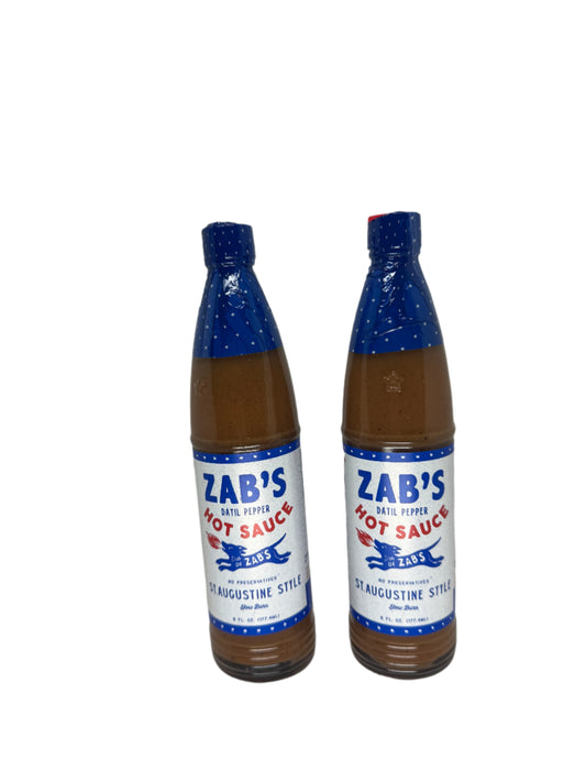 Zab's St. Augustine Style Hot Sauce (2-Pack)