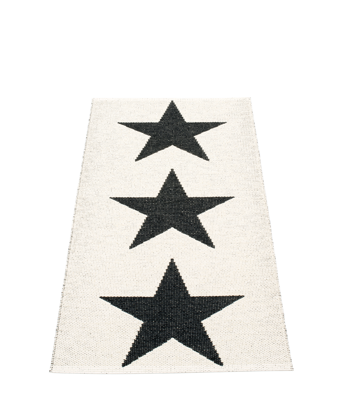 Sagaponack Plastic Floor Mats Black/Vanilla