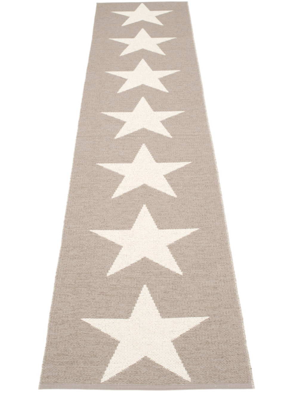 Sagaponack Plastic Floor Mats Mud/Vanilla