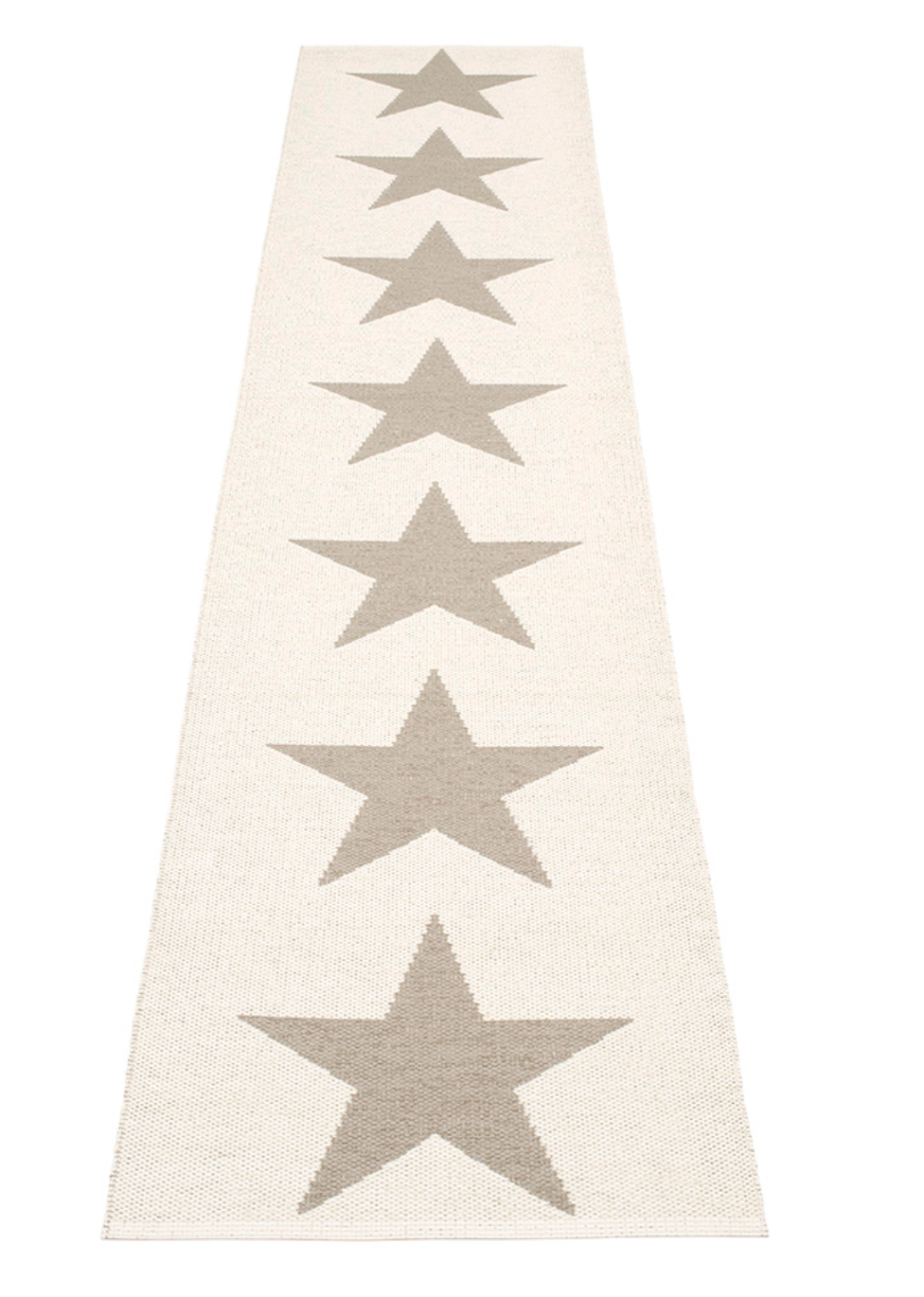 Sagaponack Plastic Floor Mats Mud/Vanilla