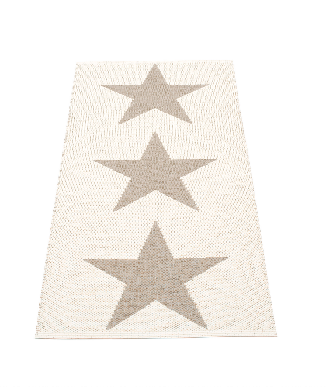 Sagaponack Plastic Floor Mats Mud/Vanilla