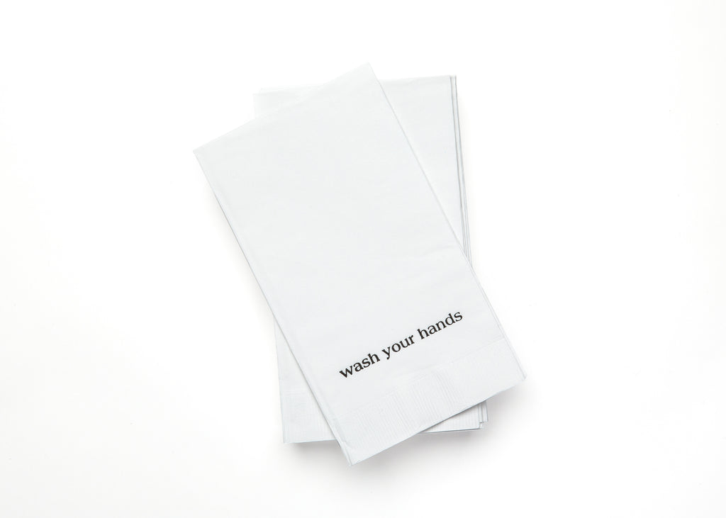Modern General® 'Wash Your Hands' Hand Towels 20 ct.