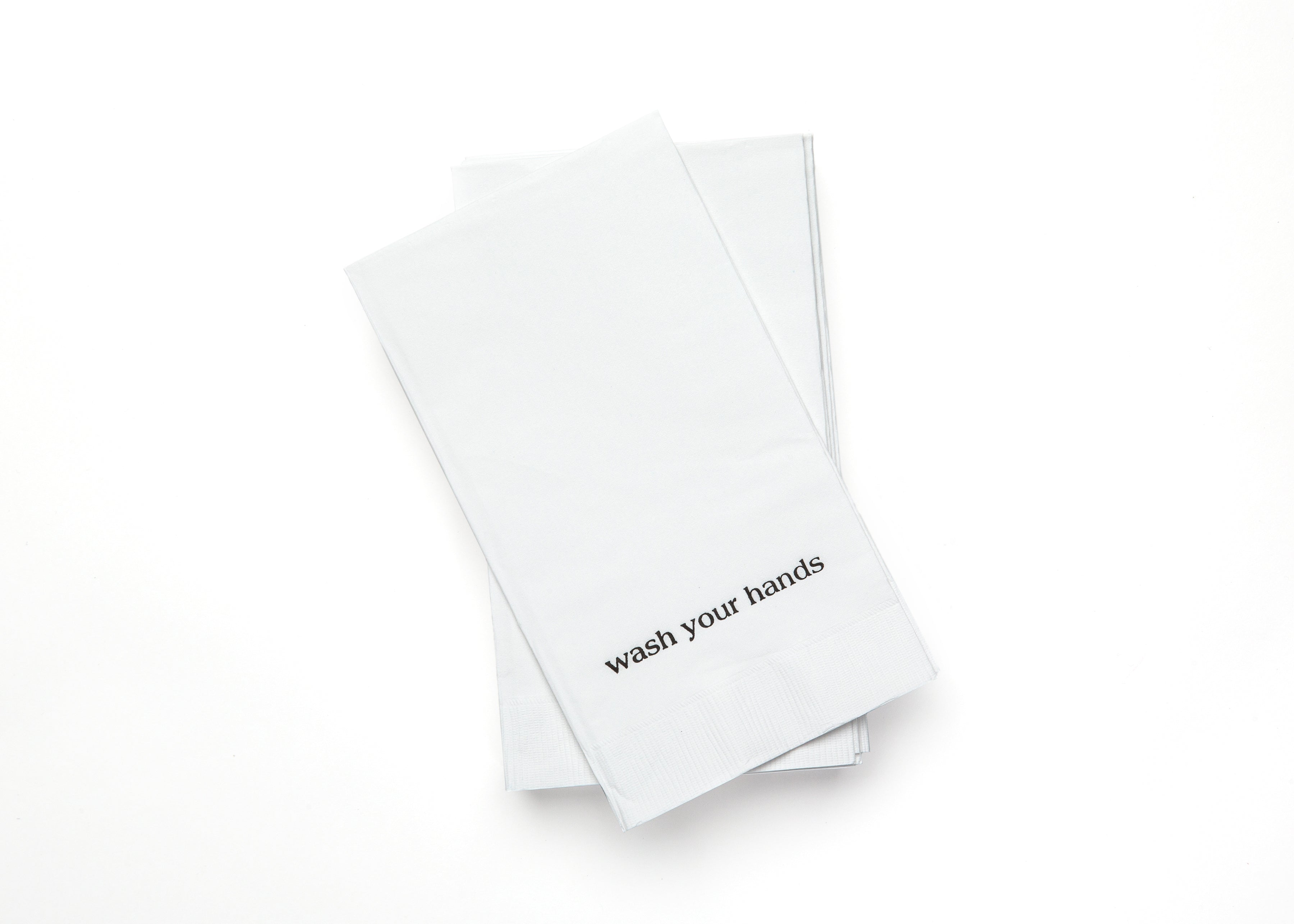 Modern General® 'Wash Your Hands' Hand Towels 20 ct.