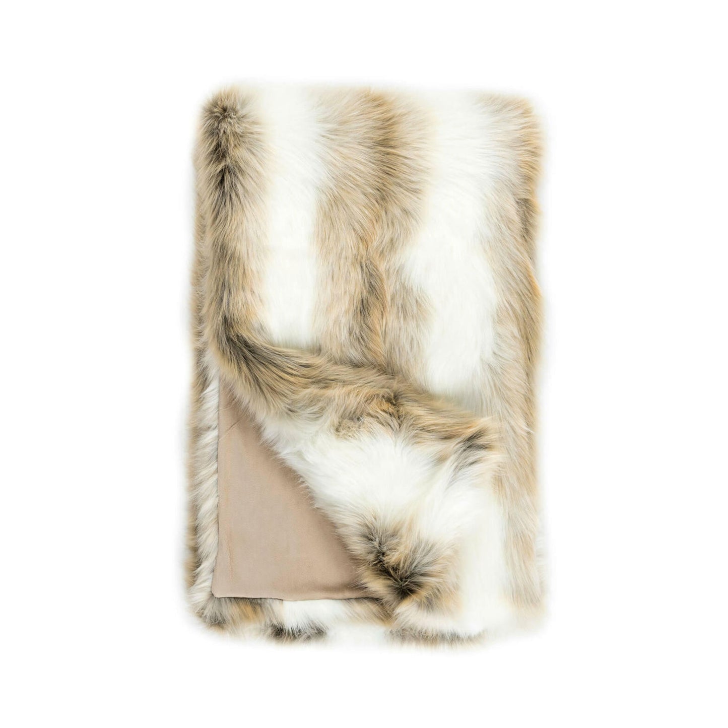 Limited Edition Faux Arctic Fox Throw