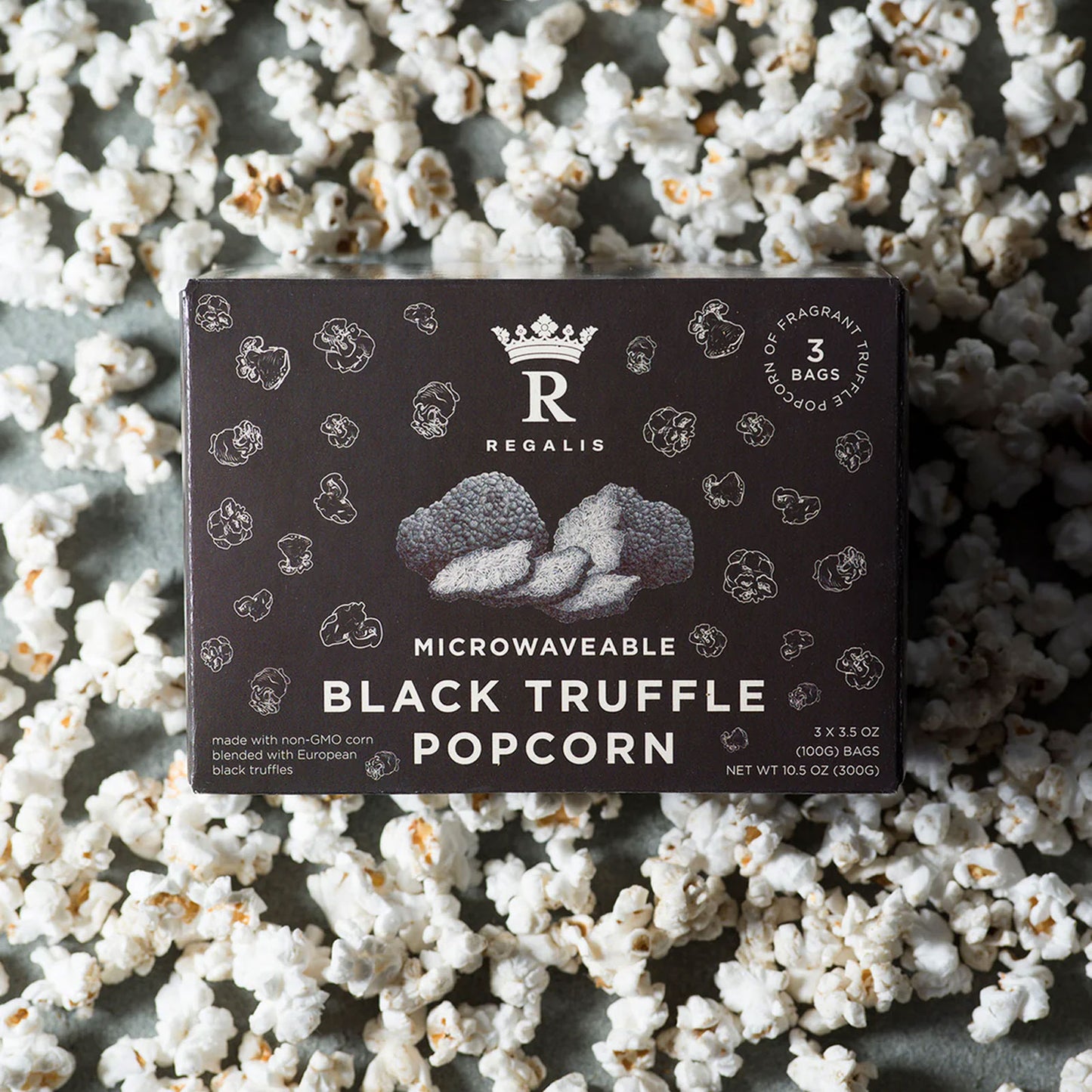 Regalis Black Truffle Popcorn