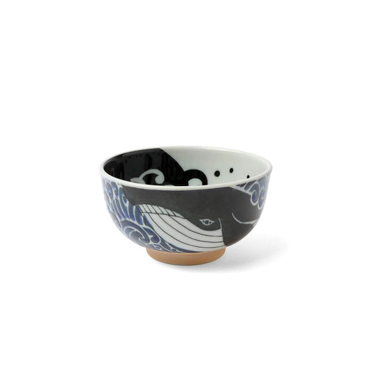 Blue Whale and Waves Bowl, 5"