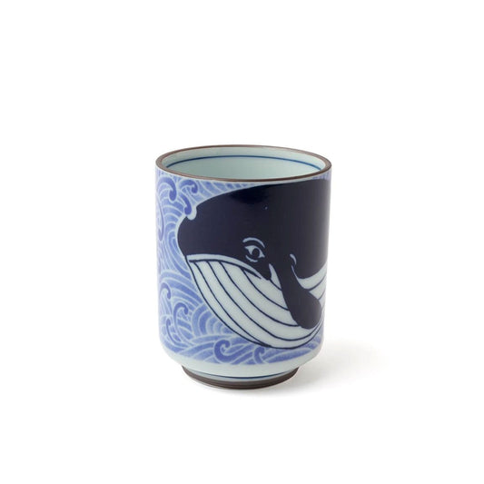 Blue Whale and Waves Teacup