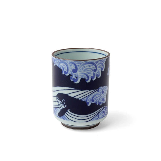 Blue Whale and Waves Teacup