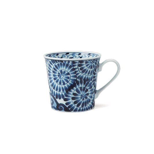 Blue and White Arabesque Mug