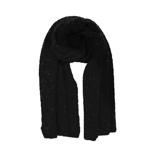 Boucle Blanket Wrap in Black