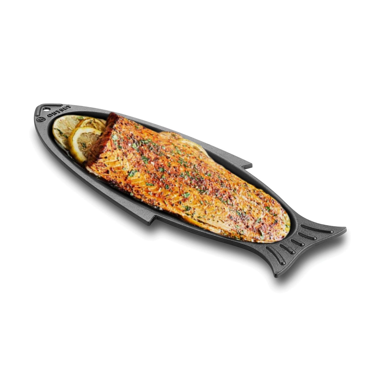 Cast Iron Fish Grill Pan