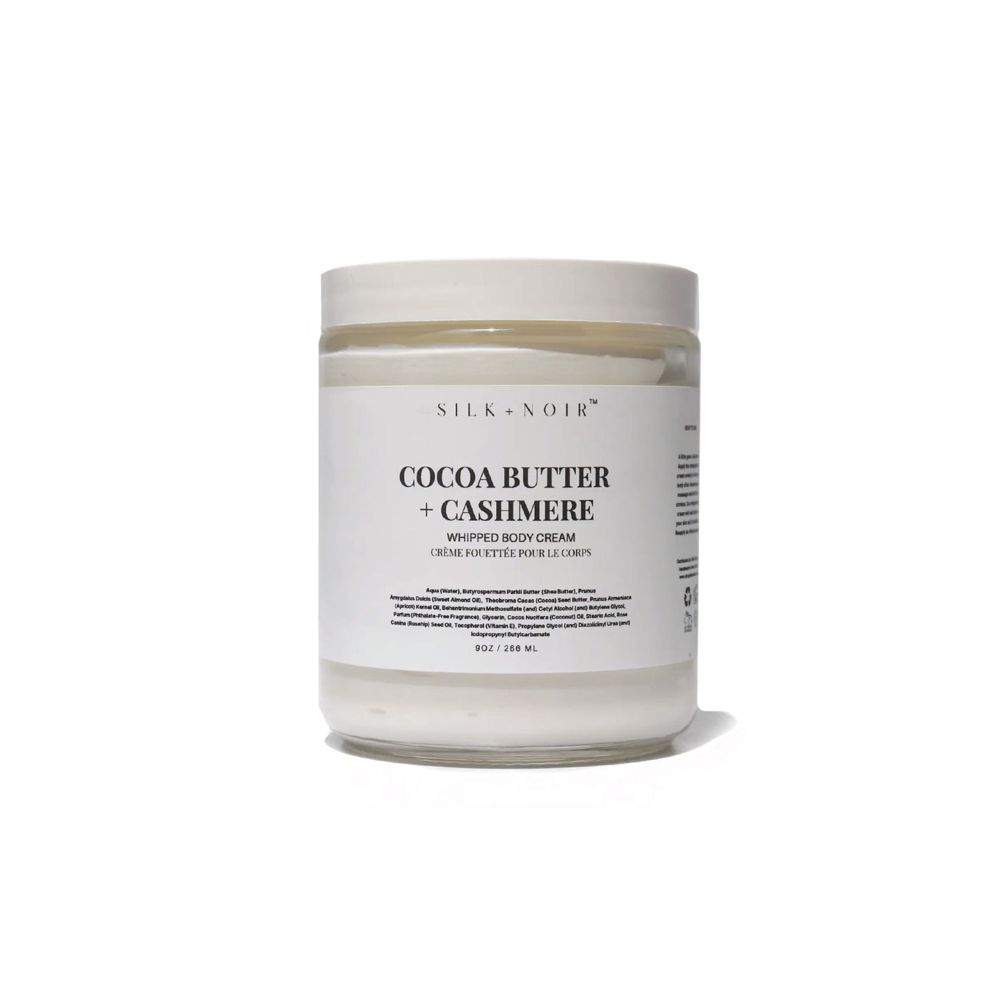 Cocoa Butter + Cashmere Whipped Body Cream