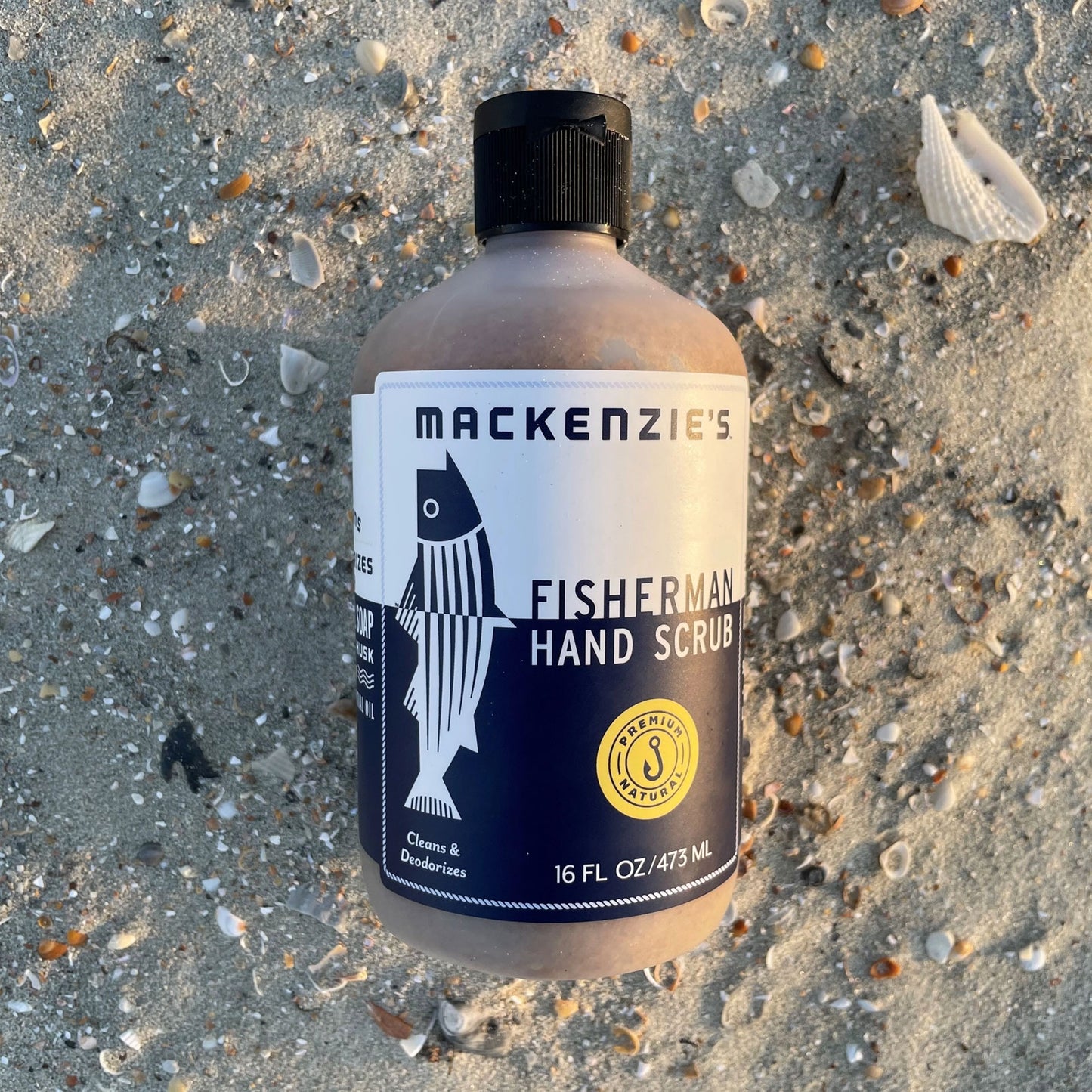 Mackenzie’s Fisherman Hand Scrub, 16 fl oz