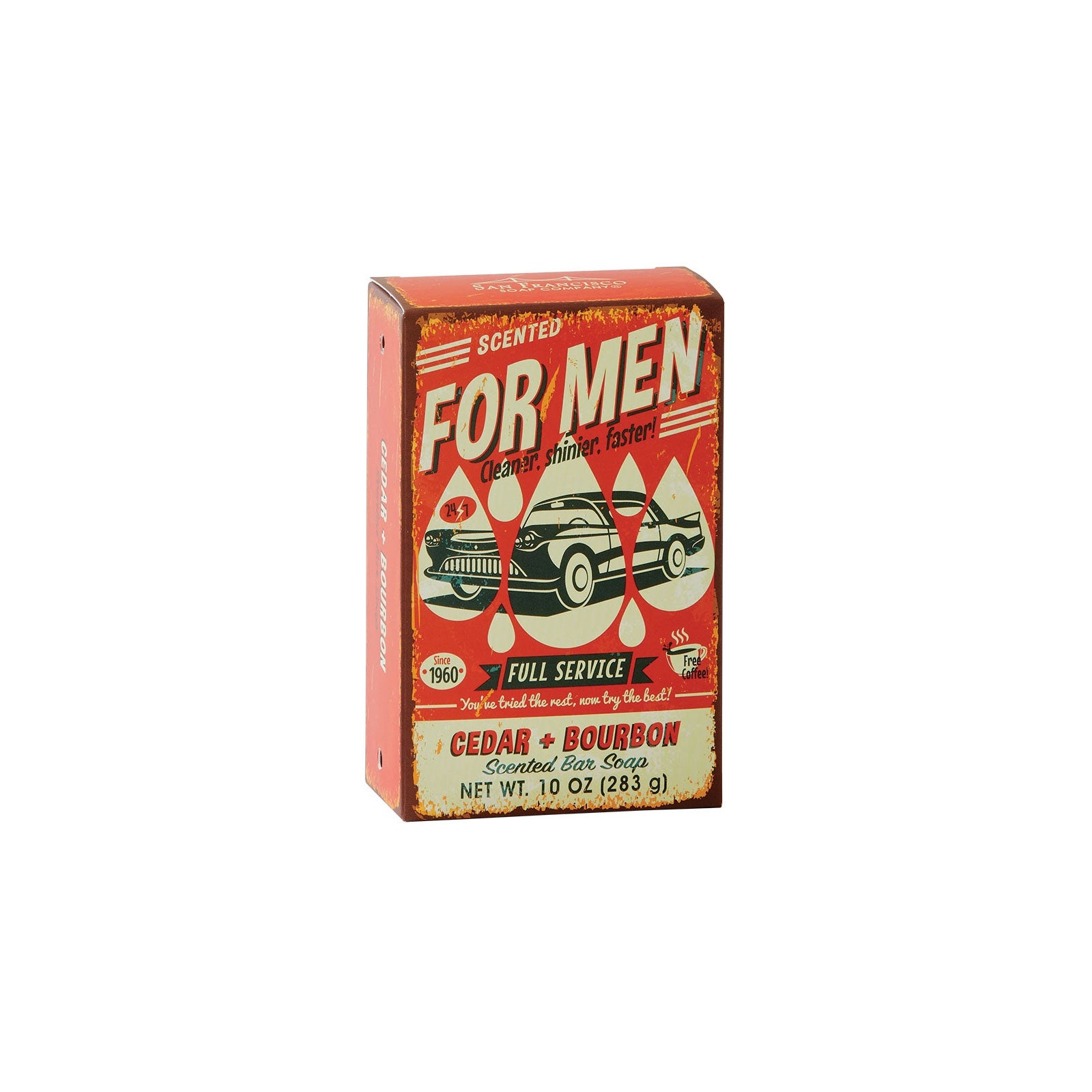 Cedar Bourbon For Men Bar Soap