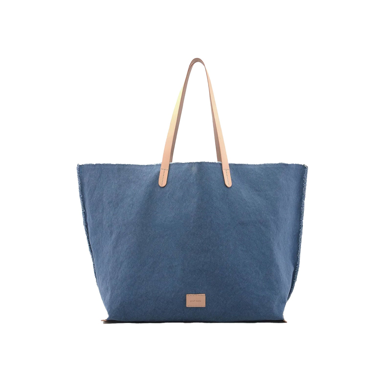 Hana Canvas Boat Bag in Horizon