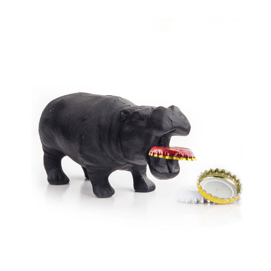 Cast Iron Hippo Bottle Opener