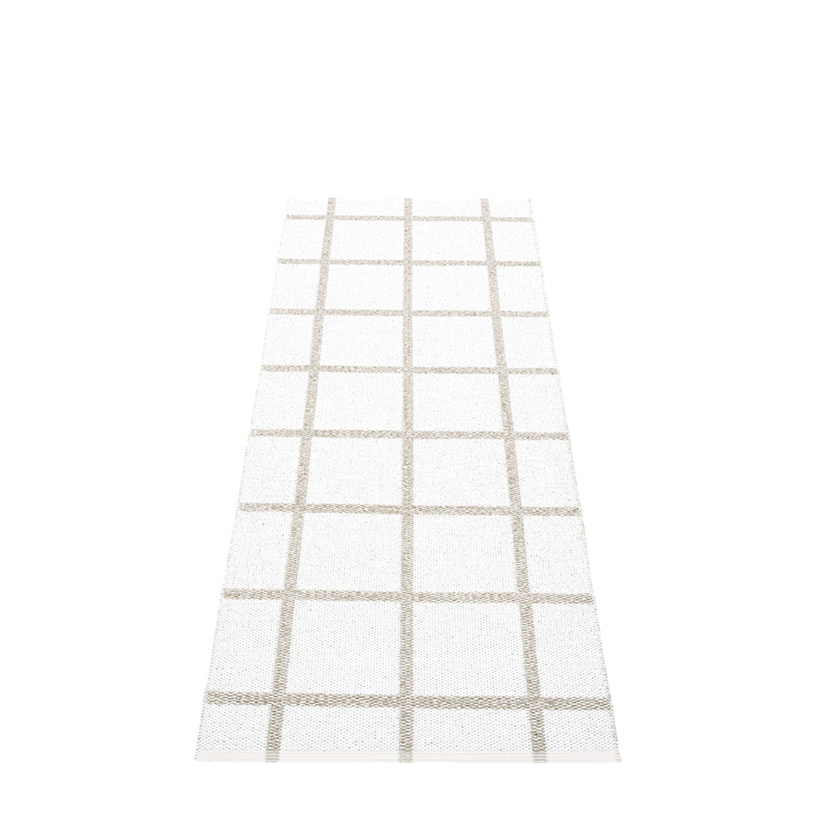 Little Plains Beach Plastic Floor Mats in White/Stone Metallic