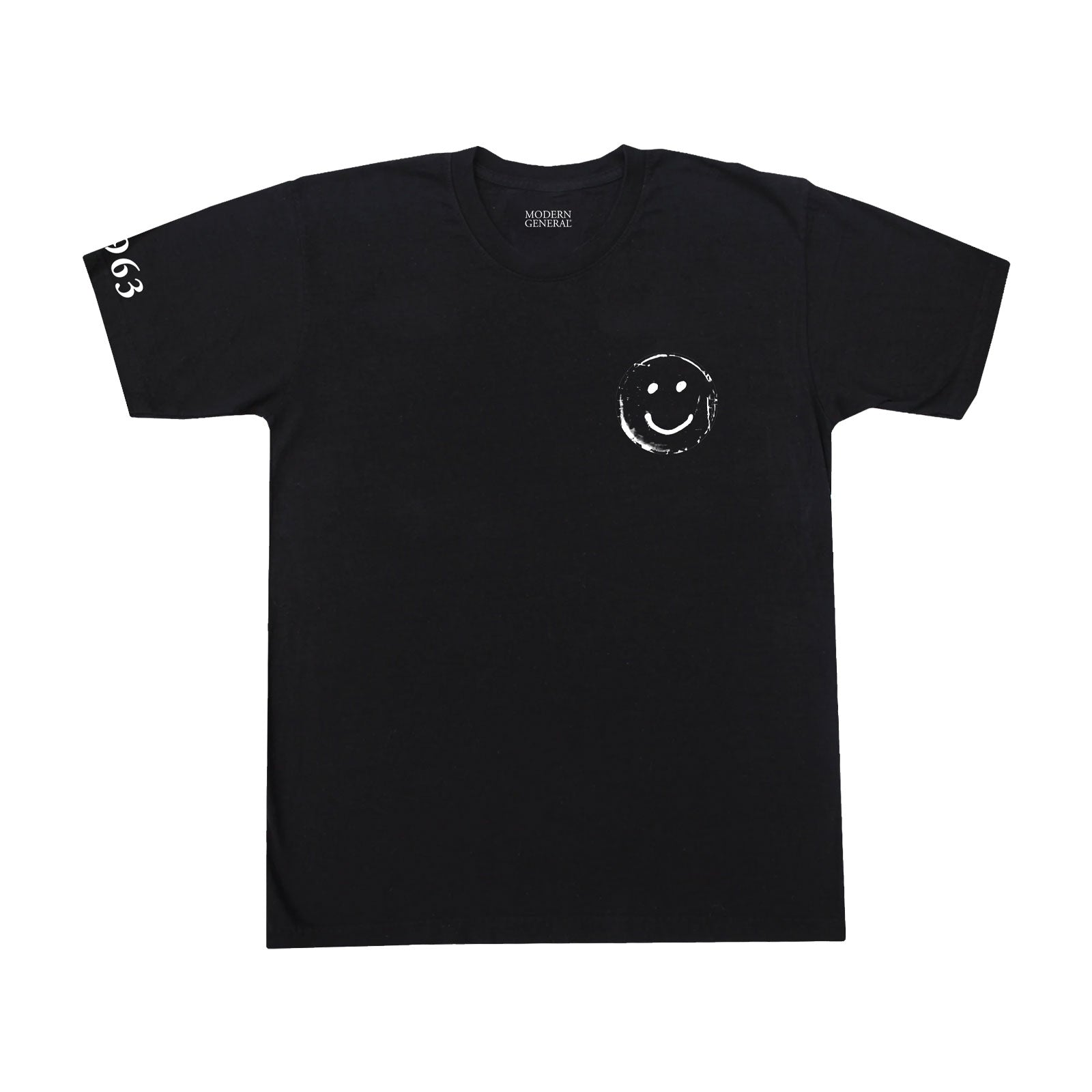 Modern General® Artwear Local 11963 T-Shirt in Black with White