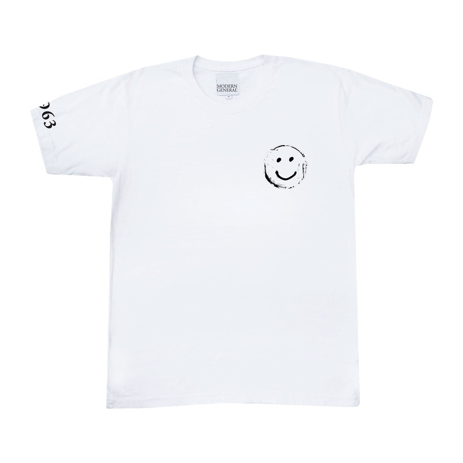 Modern General® Artwear Local 11963 T-Shirt in White with Black