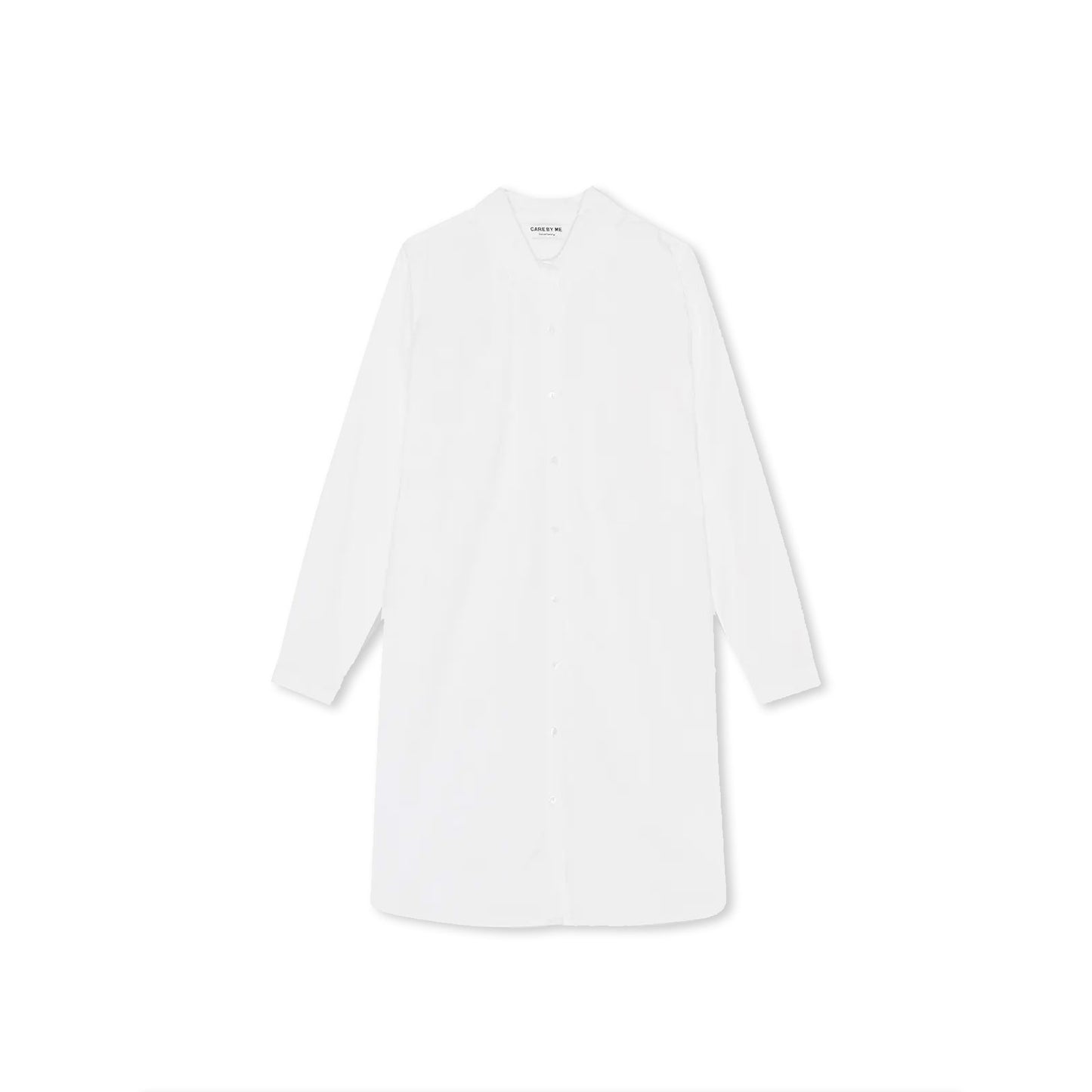 Laura Long Shirt in Pure White