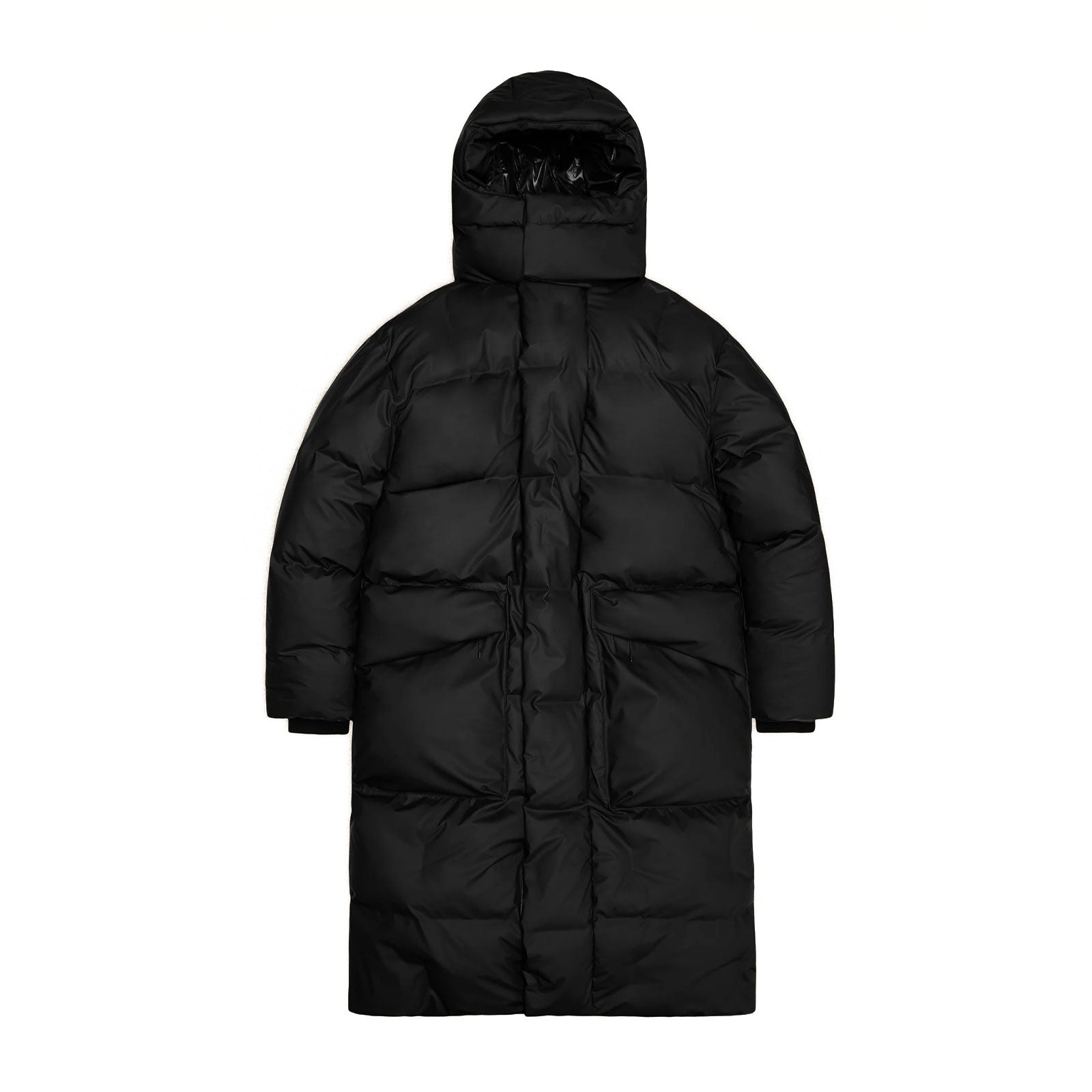 Rains® Harbin Long Puffer Jacket in Black | Modern General® – Sylvester ...