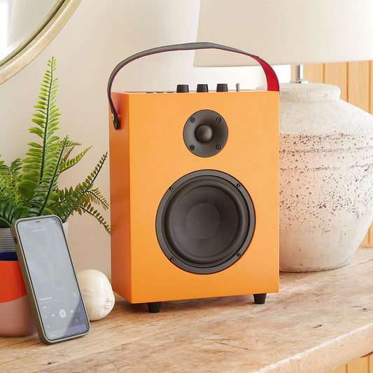 Luxury Bluetooth Speaker in Orange