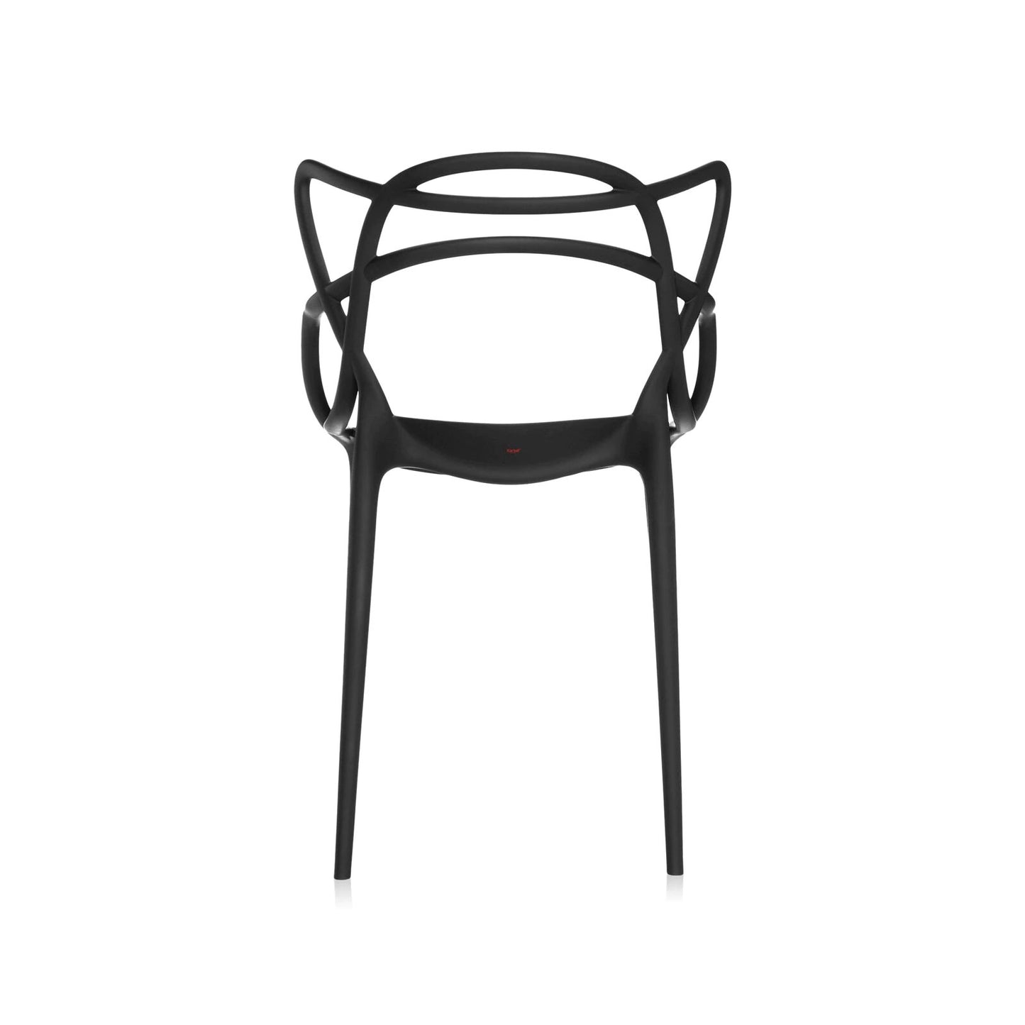 Kartell Masters Chair in Black, Set of 2