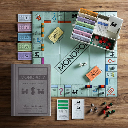 Vintage Bookshelf Game, Monopoly