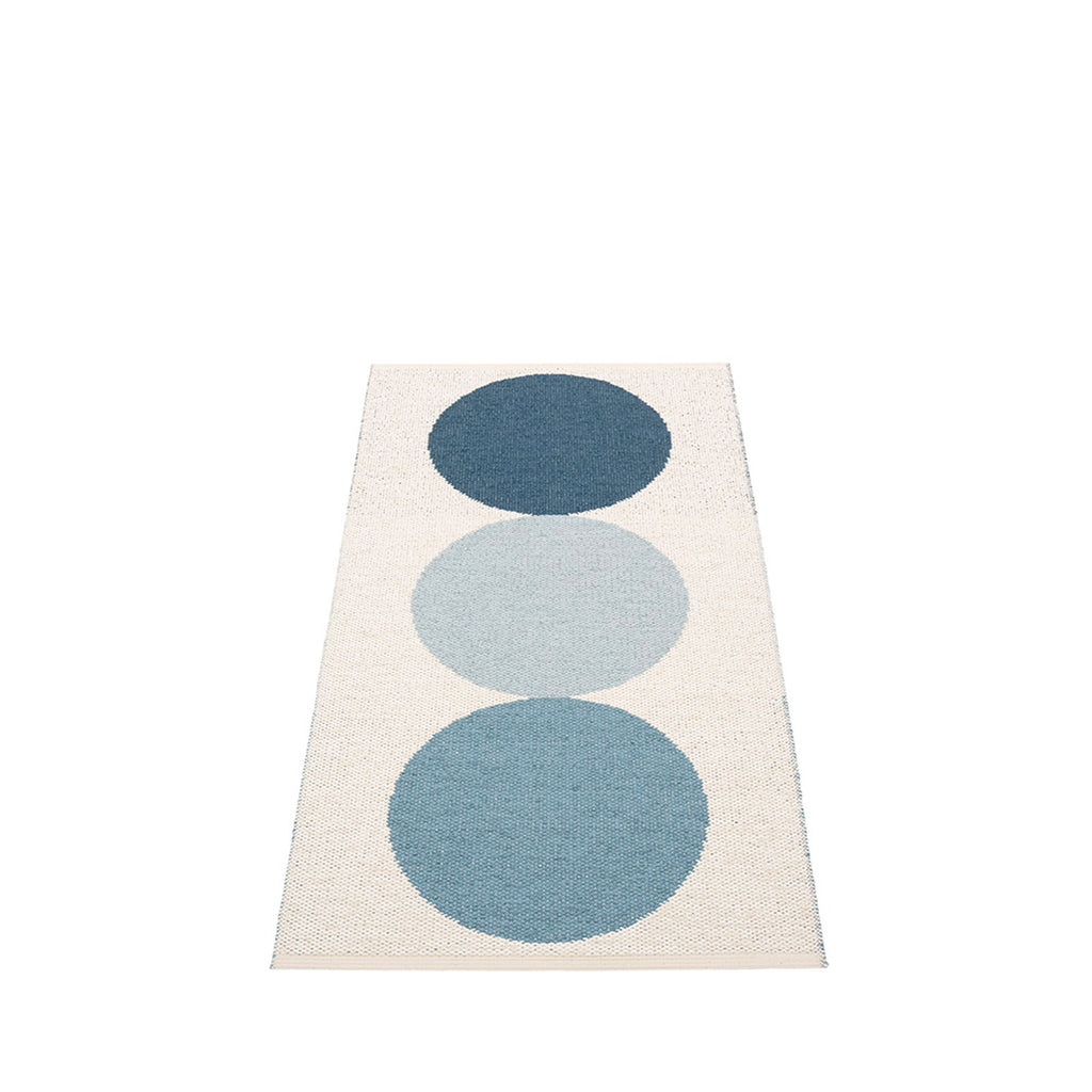 Ocean Road Beach Plastic Floor Mats in Sky/Background Vanilla