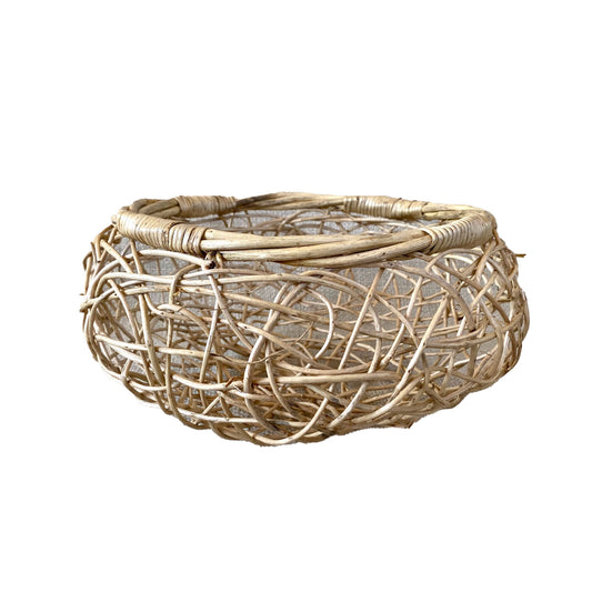 Open Weave Basket in Natural