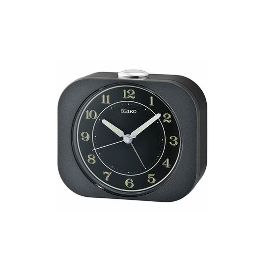 Retro Alarm Clock in Black